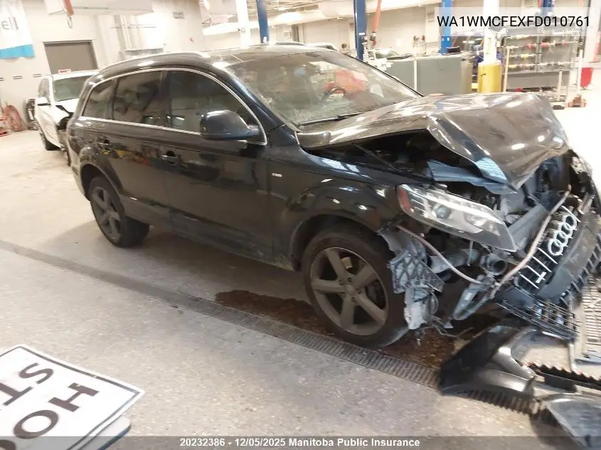 WA1WMCFEXFD010761 2015 Audi Q7 V6 Tdi