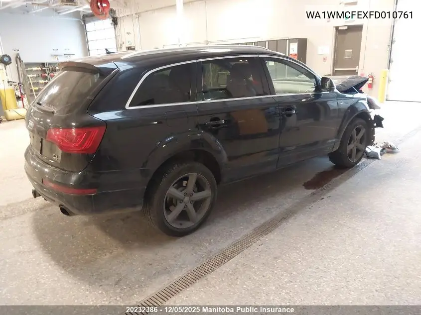WA1WMCFEXFD010761 2015 Audi Q7 V6 Tdi