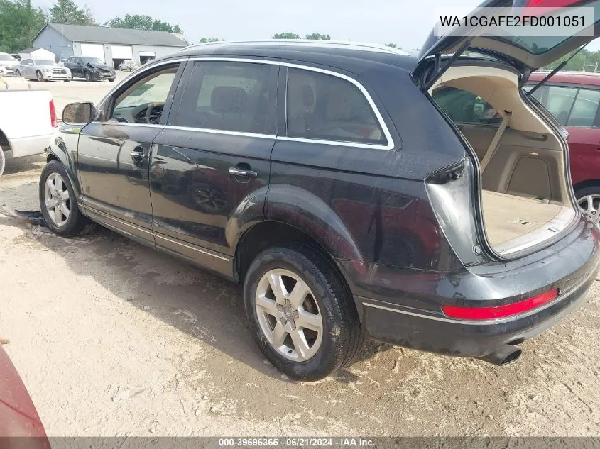 WA1CGAFE2FD001051 2015 Audi Q7 3.0T Premium