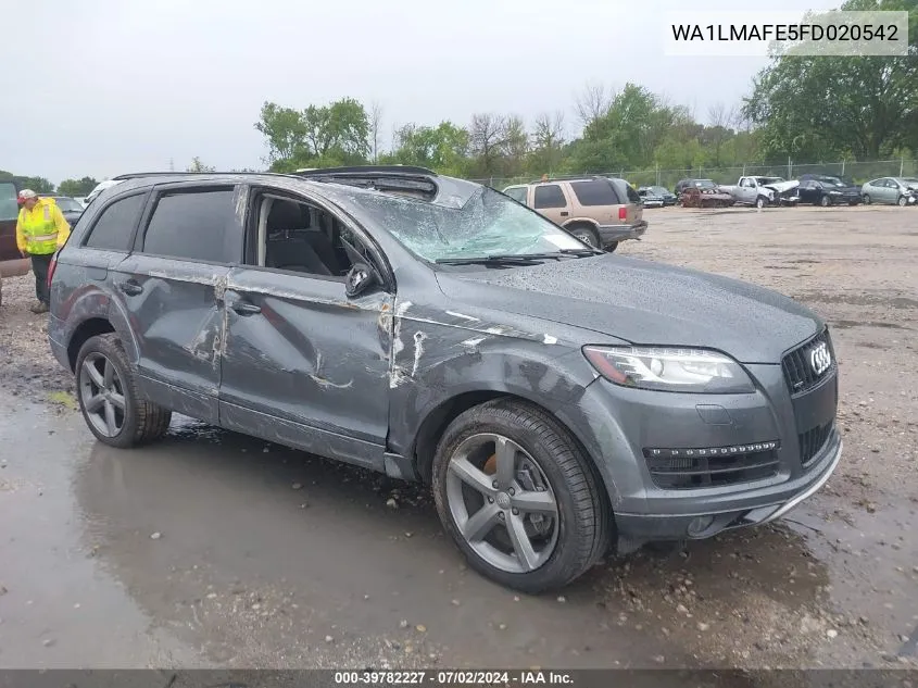 WA1LMAFE5FD020542 2015 Audi Q7 Tdi/Premium Plus