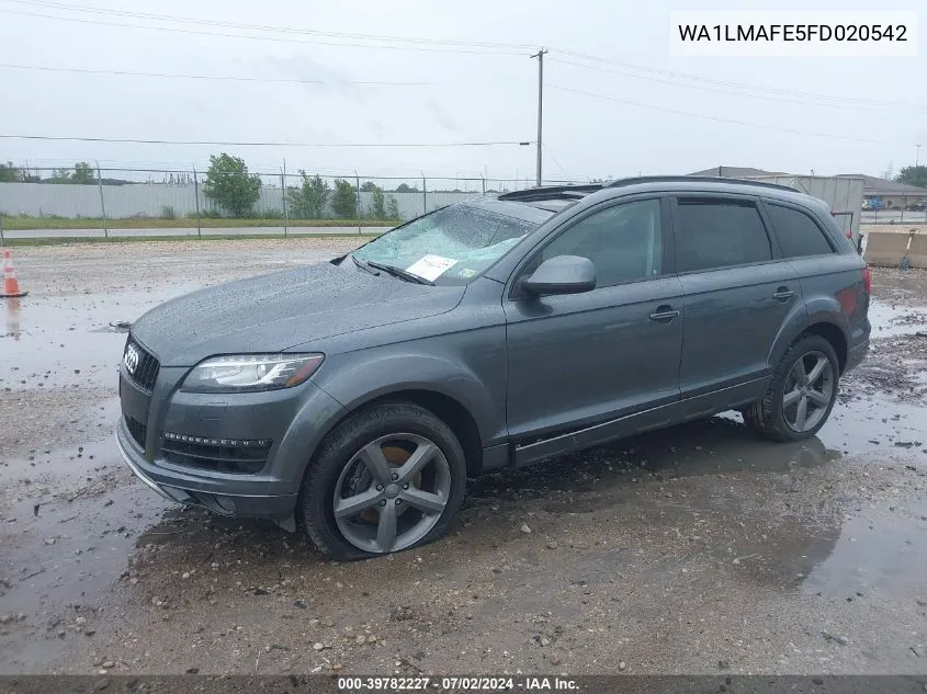 WA1LMAFE5FD020542 2015 Audi Q7 Tdi/Premium Plus