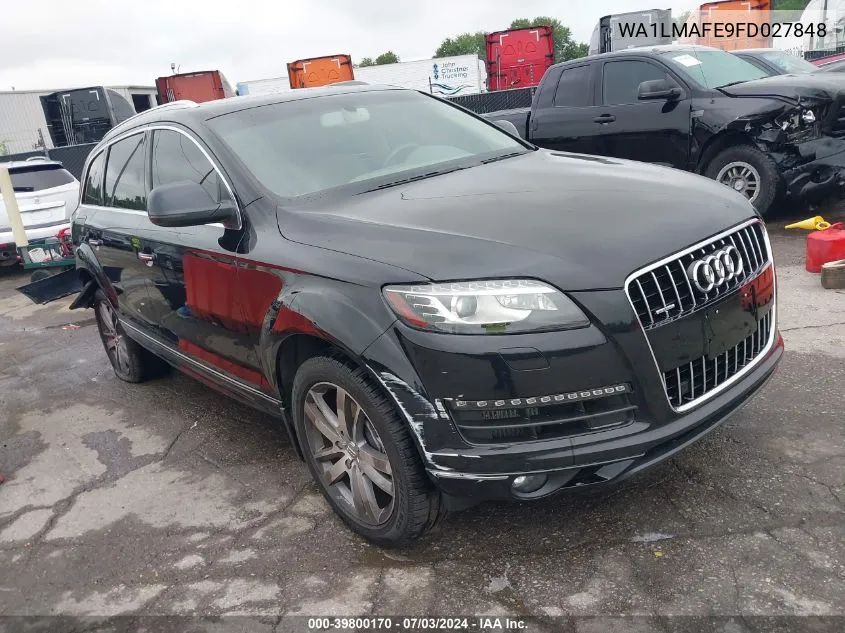 WA1LMAFE9FD027848 2015 Audi Q7 3.0 Tdi Premium