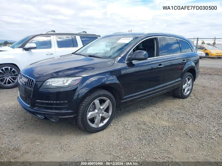 WA1CGAFE7FD030500 2015 Audi Q7 3.0T Premium