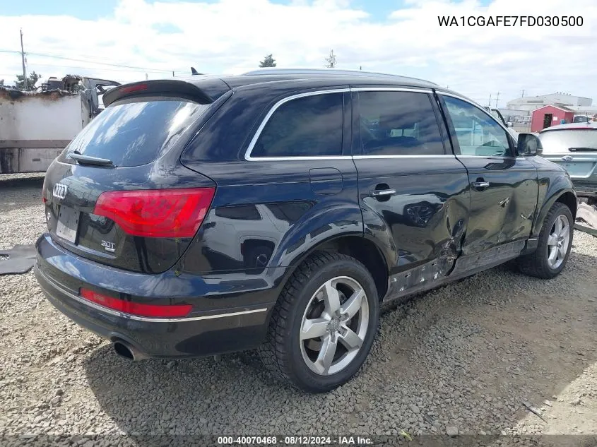 WA1CGAFE7FD030500 2015 Audi Q7 3.0T Premium