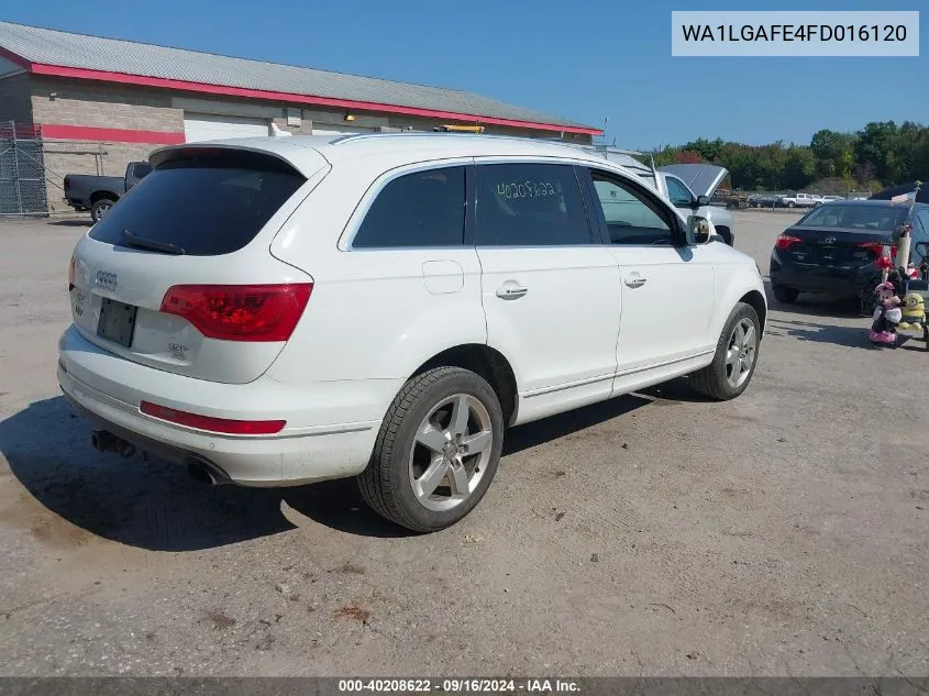 WA1LGAFE4FD016120 2015 Audi Q7 3.0T Premium