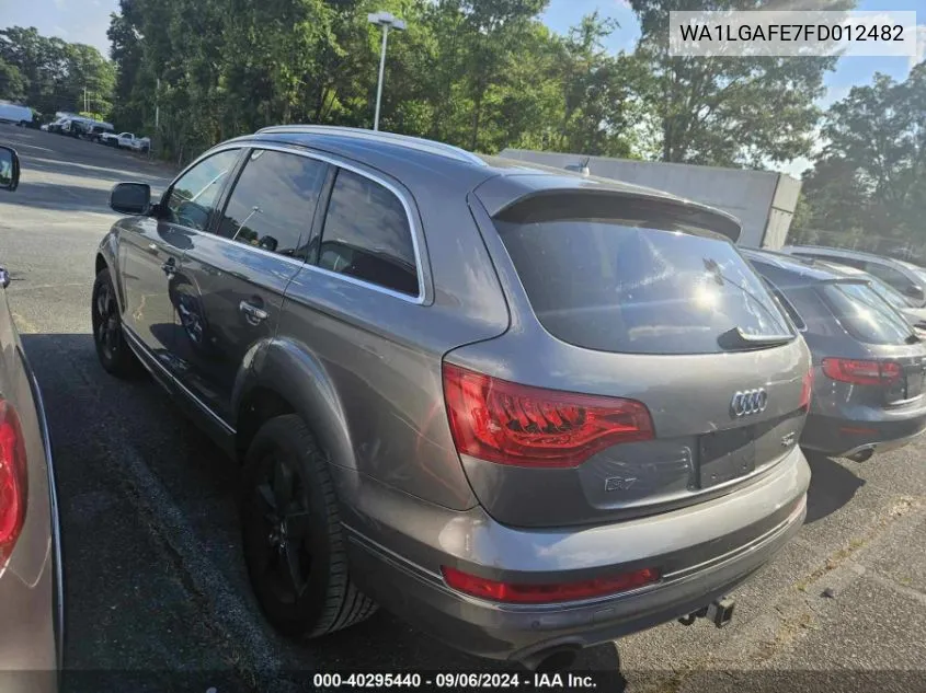 WA1LGAFE7FD012482 2015 Audi Q7