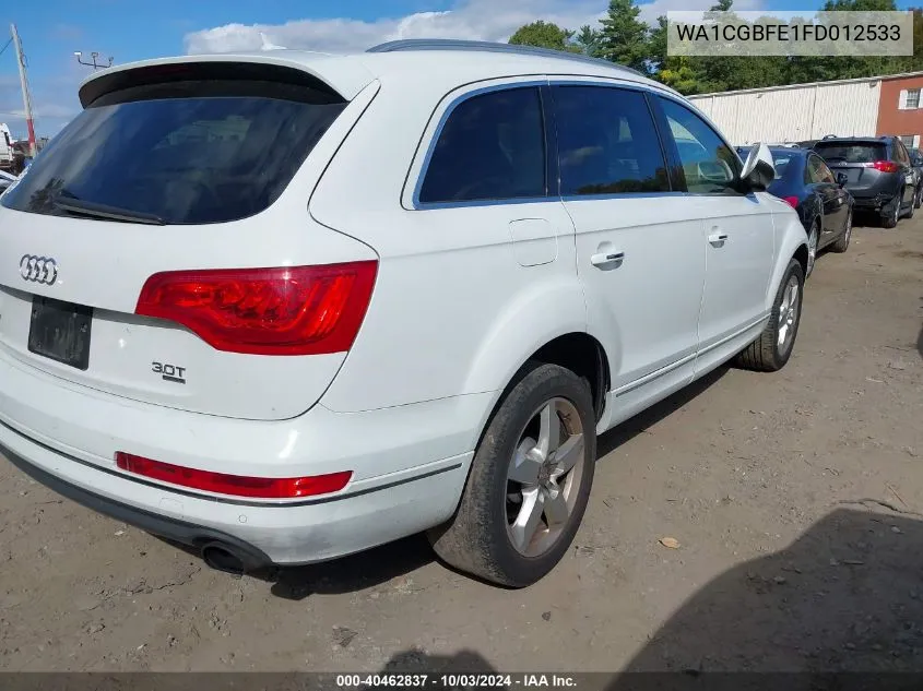 WA1CGBFE1FD012533 2015 Audi Q7 3.0T Premium