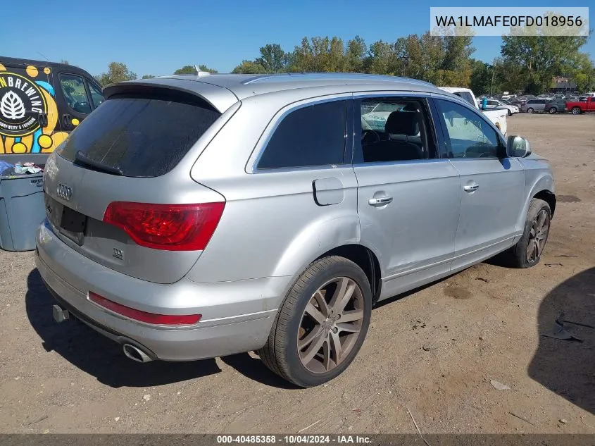 WA1LMAFE0FD018956 2015 Audi Q7 3.0 Tdi Premium