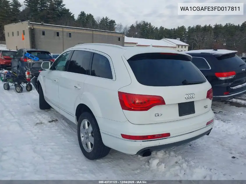 WA1CGAFE3FD017811 2015 Audi Q7 3.0T Premium
