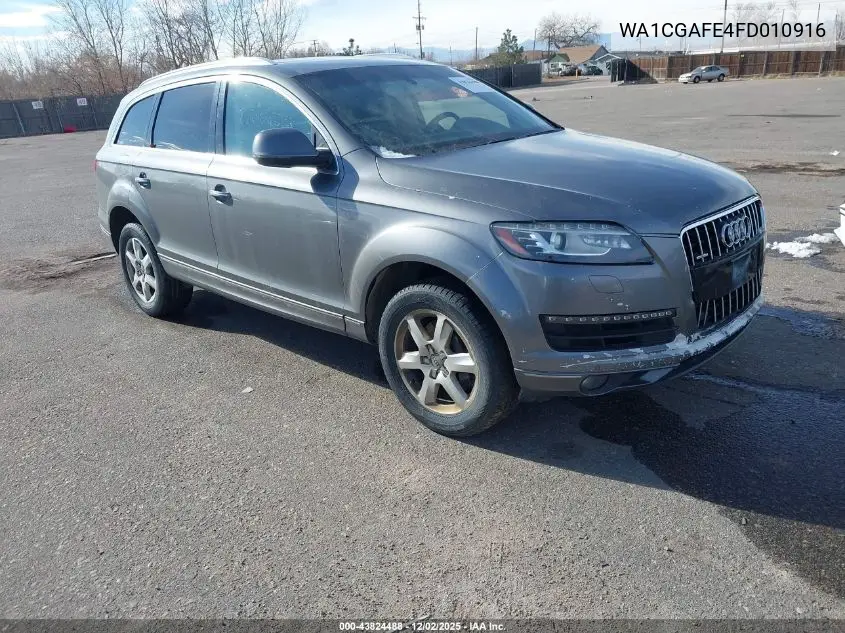 WA1CGAFE4FD010916 2015 Audi Q7 3.0T Premium