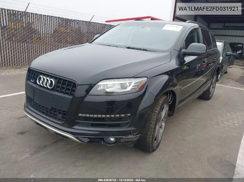 WA1LMAFE2FD031921 2015 Audi Q7 3.0 Tdi Premium