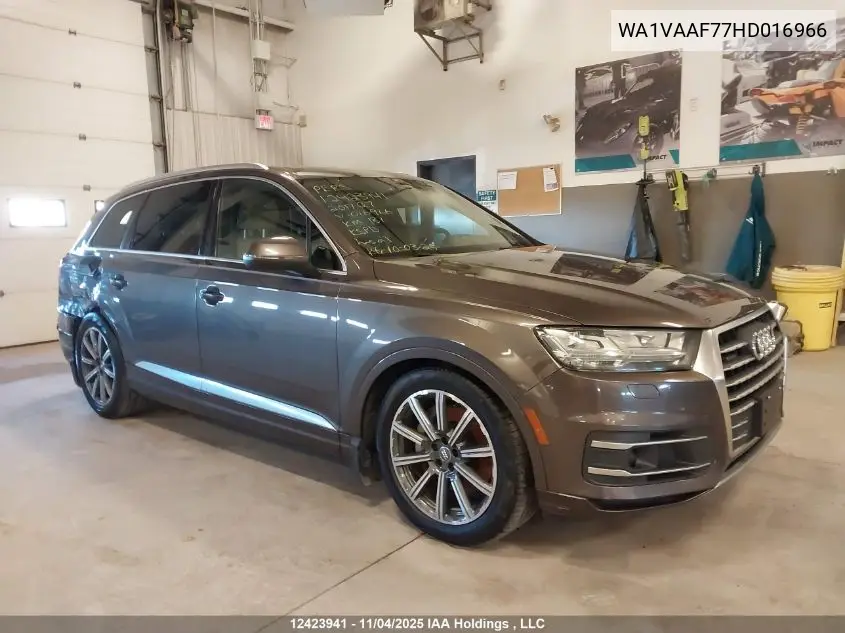 WA1VAAF77HD016966 2017 Audi Q7 Prestige