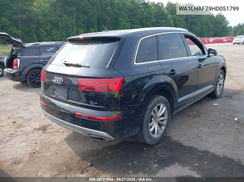 WA1LHAF79HD051799 2017 Audi Q7 Premium Plus