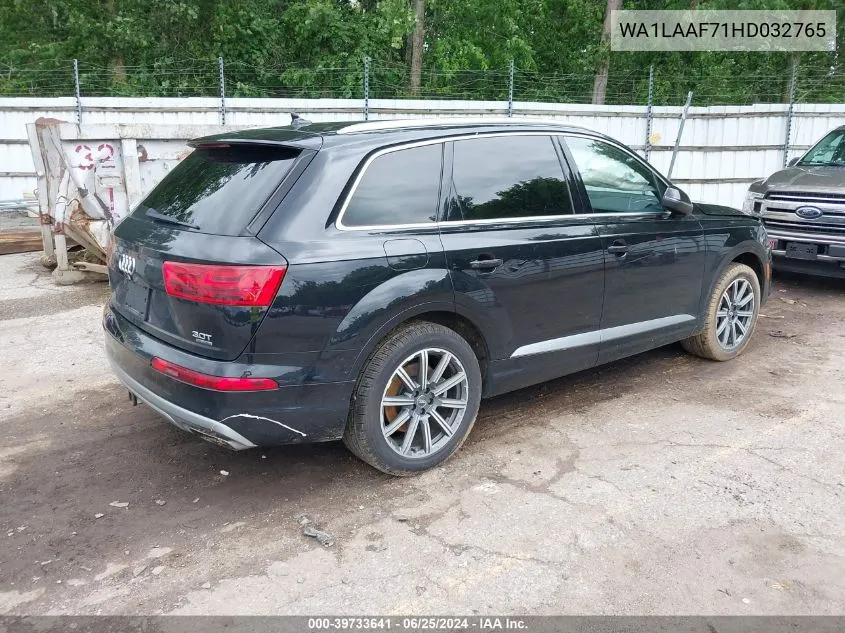 WA1LAAF71HD032765 2017 Audi Q7 3.0T Premium