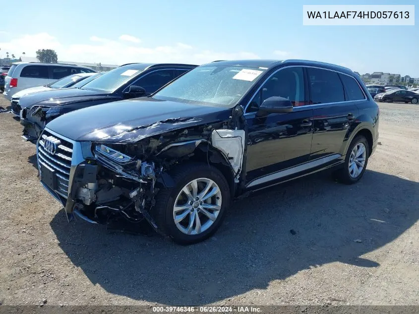 WA1LAAF74HD057613 2017 Audi Q7 Premium Plus