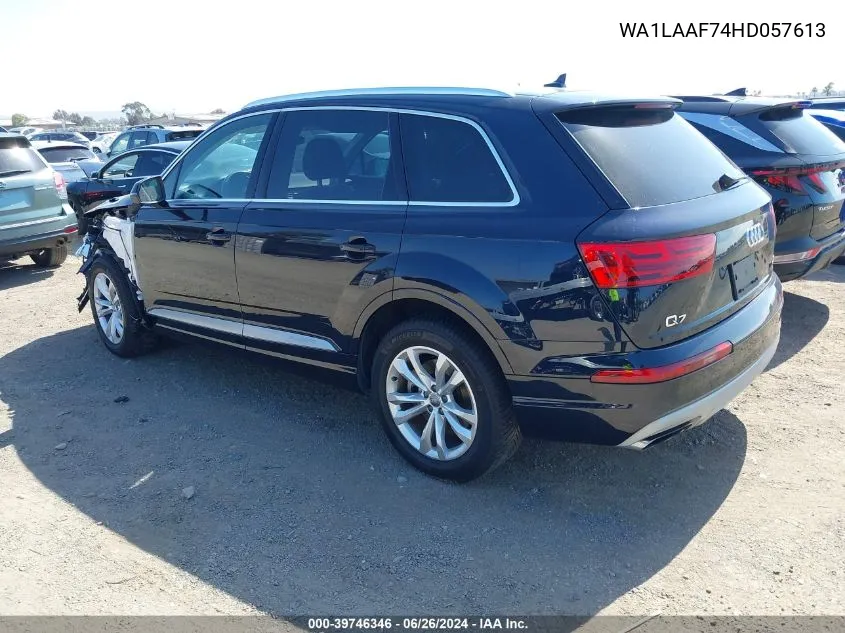 WA1LAAF74HD057613 2017 Audi Q7 Premium Plus