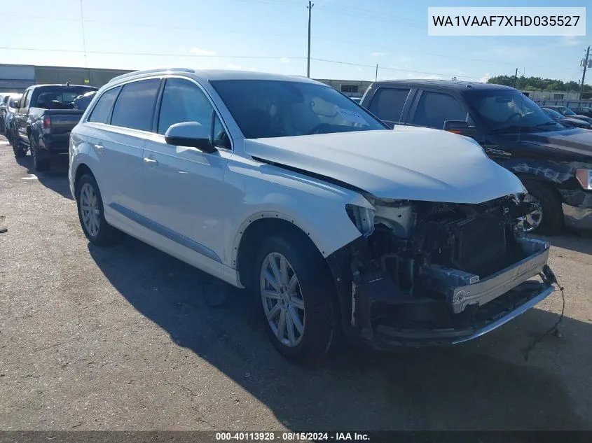 WA1VAAF7XHD035527 2017 Audi Q7 3.0T Premium