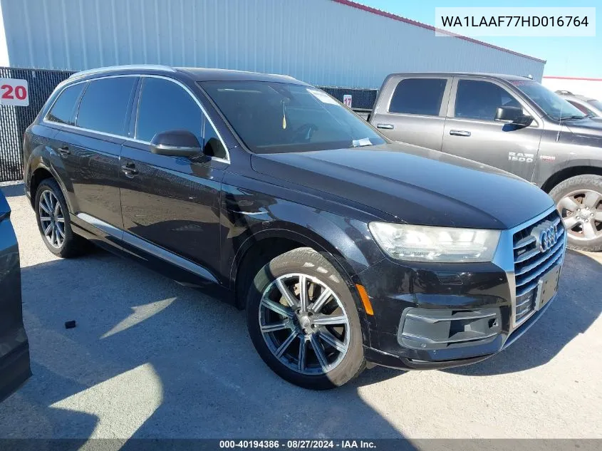 WA1LAAF77HD016764 2017 Audi Q7 3.0T Premium