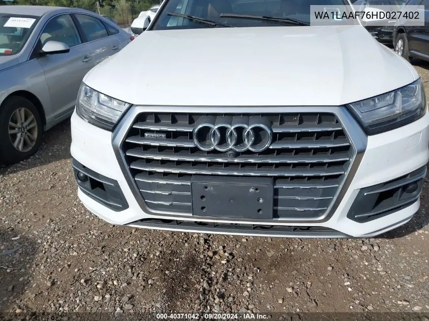 WA1LAAF76HD027402 2017 Audi Q7 3.0T Premium