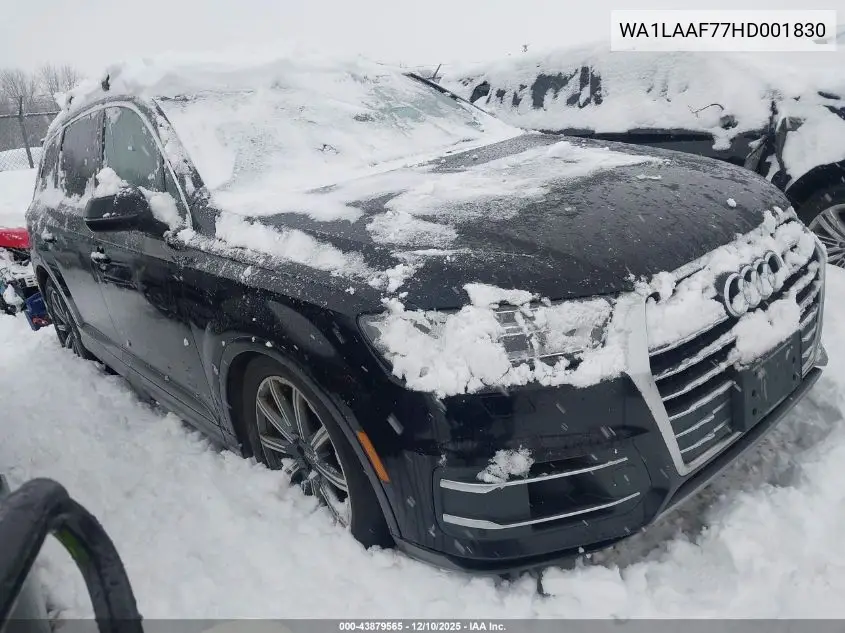 WA1LAAF77HD001830 2017 Audi Q7 3.0T Premium