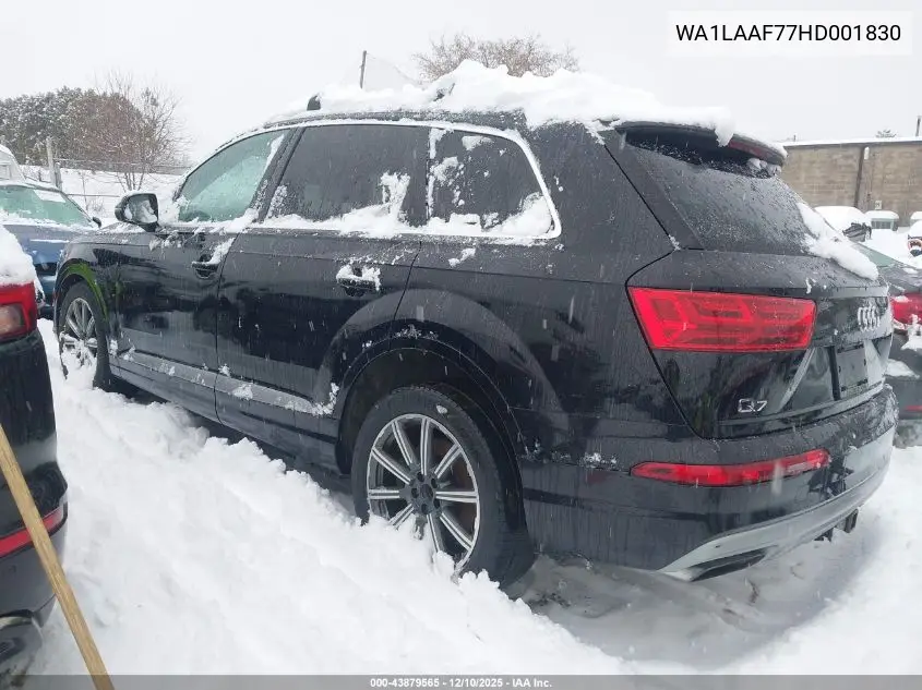 WA1LAAF77HD001830 2017 Audi Q7 3.0T Premium