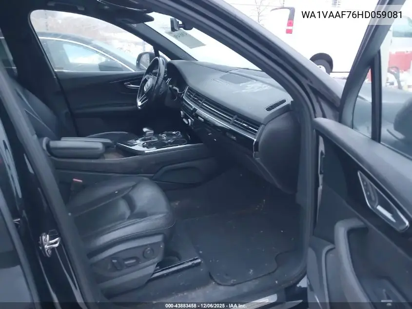 WA1VAAF76HD059081 2017 Audi Q7 3.0T Premium