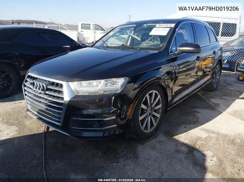 WA1VAAF79HD019206 2017 Audi Q7 3.0T Premium