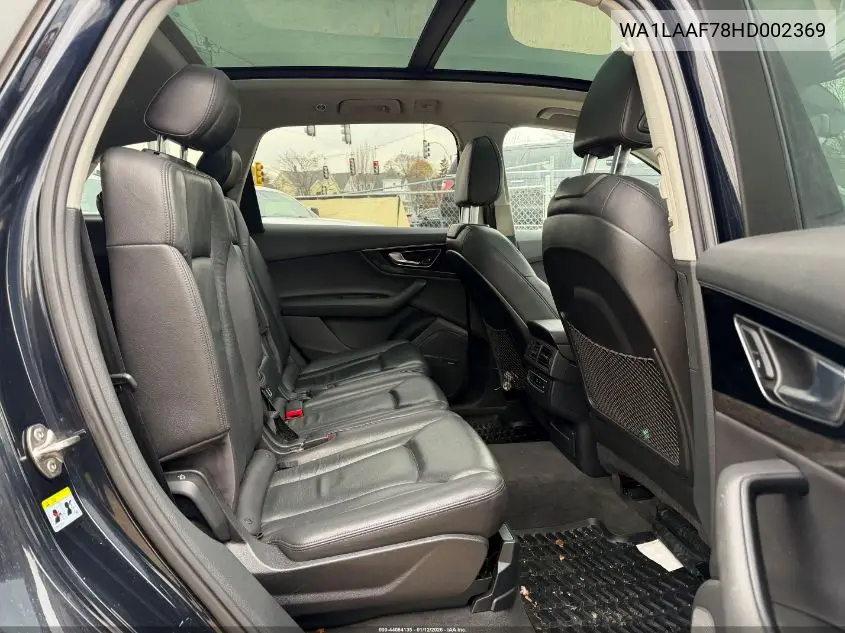 WA1LAAF78HD002369 2017 Audi Q7 3.0T Premium