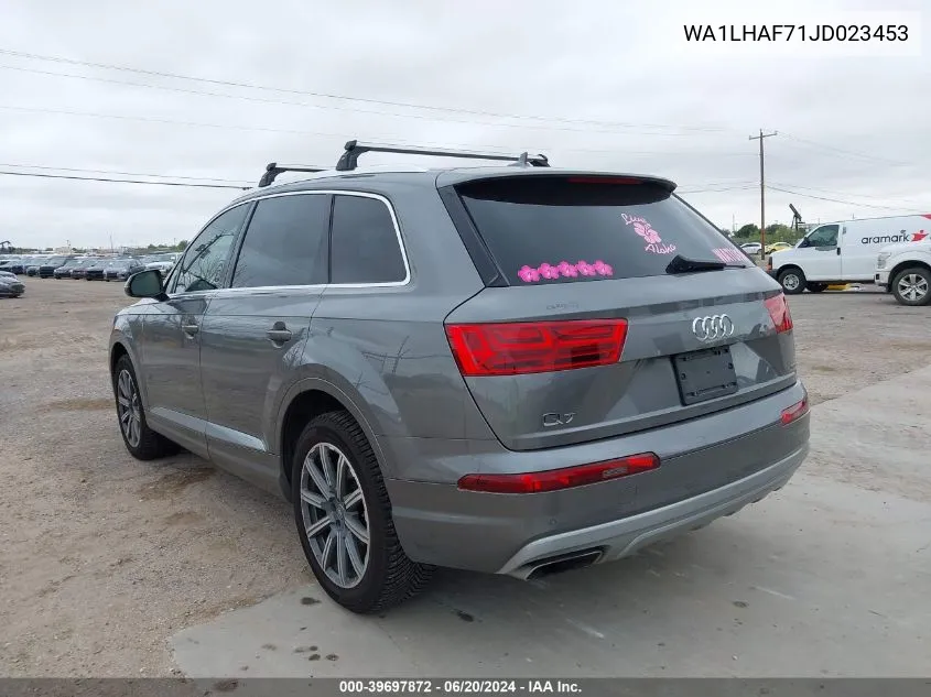 WA1LHAF71JD023453 2018 Audi Q7 2.0T Premium