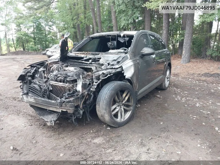 2018 Audi Q7 3.0T Premium VIN: WA1VAAF79JD046895 Lot: 39724152