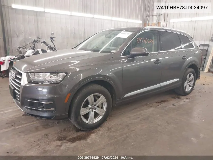 WA1LHBF78JD034097 2018 Audi Q7 Premium Plus