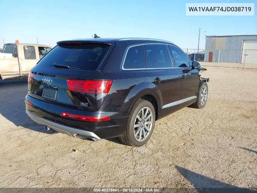 WA1VAAF74JD038719 2018 Audi Q7 3.0T Premium