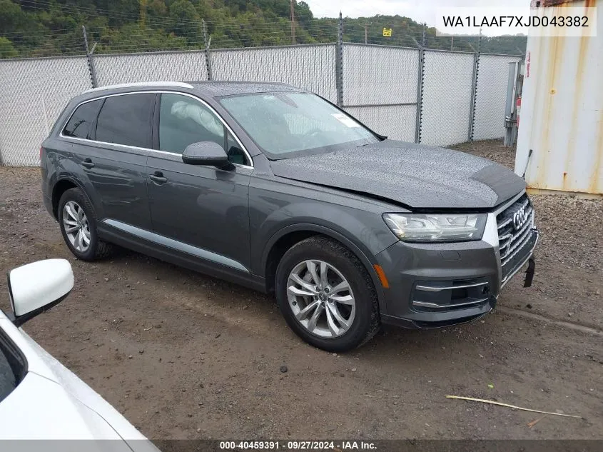 WA1LAAF7XJD043382 2018 Audi Q7 3.0T Premium