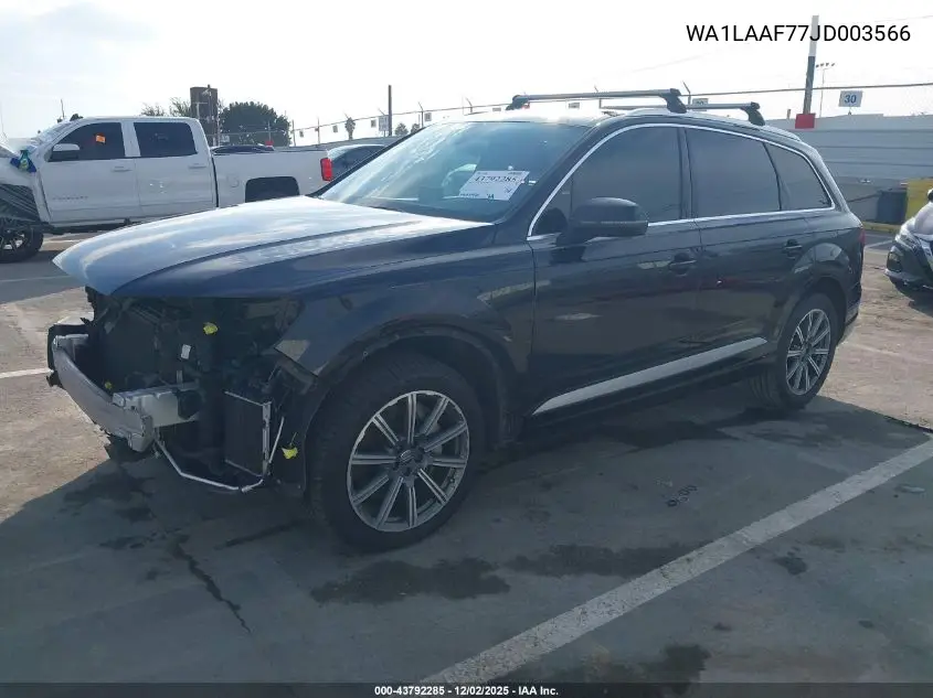WA1LAAF77JD003566 2018 Audi Q7 3.0T Premium