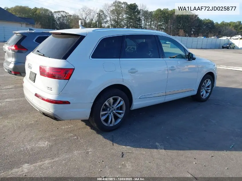 WA1LAAF72JD025877 2018 Audi Q7 3.0T Premium