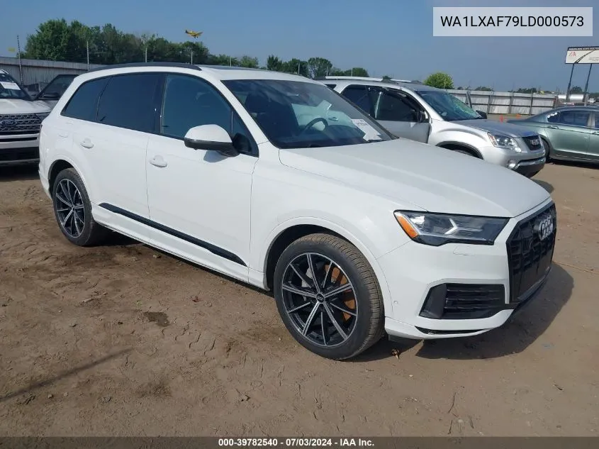 2020 Audi Q7 Premium Plus 55 Tfsi Quattro Tiptronic VIN: WA1LXAF79LD000573 Lot: 39782540