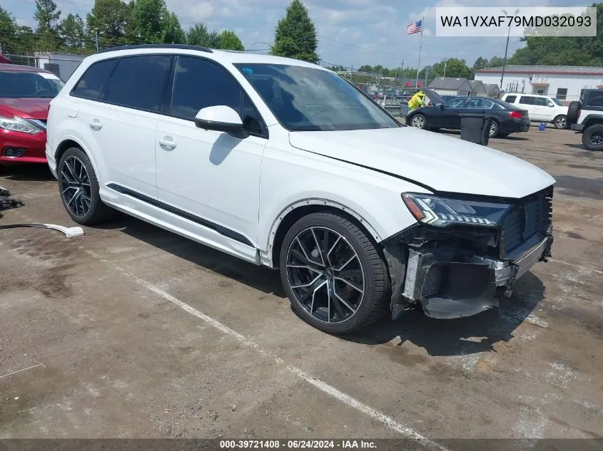 WA1VXAF79MD032093 2021 Audi Q7 Prestige 55 Tfsi Quattro Tiptronic