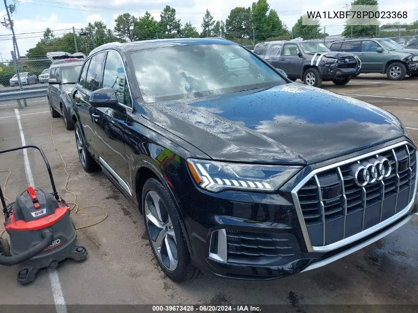 2023 Audi Q7 Premium Plus 55 Tfsi Quattro Tiptronic VIN: WA1LXBF78PD023368 Lot: 39673428