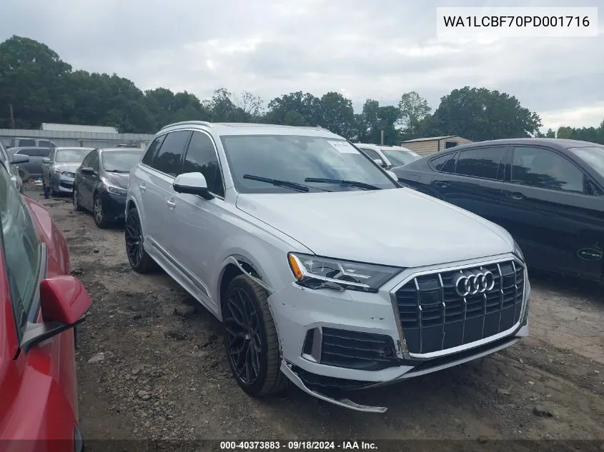 WA1LCBF70PD001716 2023 Audi Q7 Premium Plus