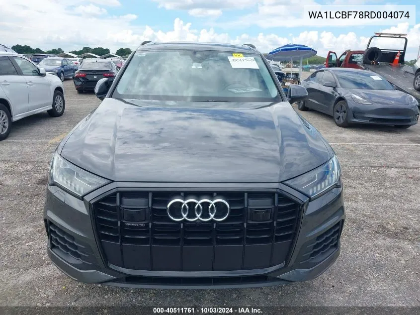 WA1LCBF78RD004074 2024 Audi Q7 Premium Plus 45 Tfsi Quattro Tiptronic