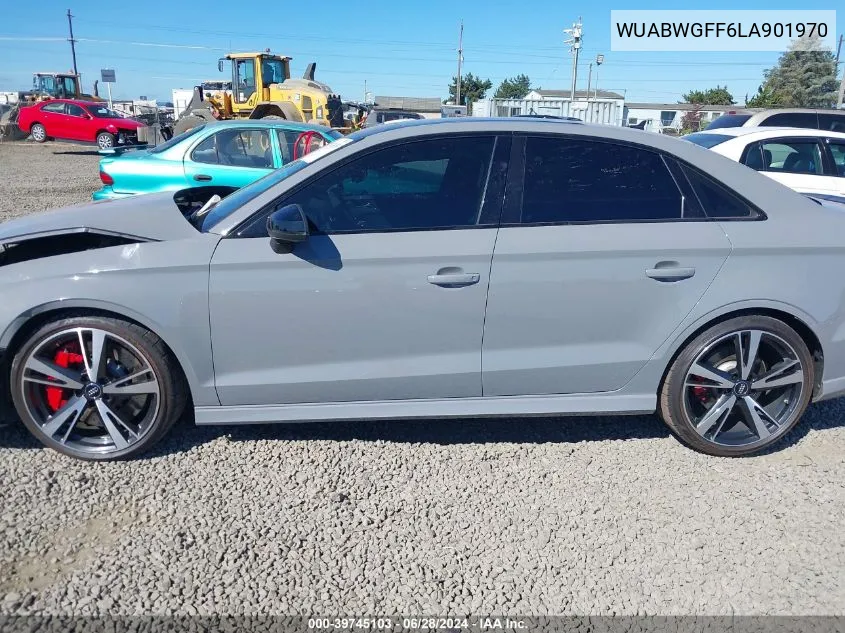 WUABWGFF6LA901970 2020 Audi Rs 3 Tfsi Quattro S Tronic