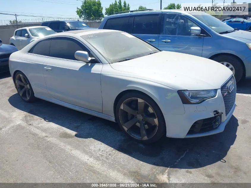 2013 Audi Rs 5 4.2 VIN: WUAC6AFR2DA902417 Lot: 39451808