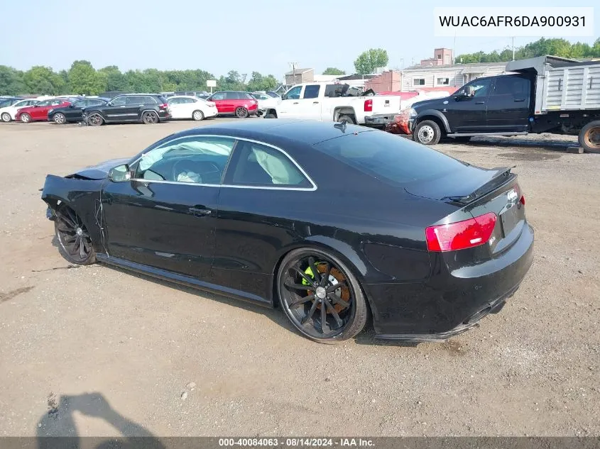 2013 Audi Rs 5 4.2 VIN: WUAC6AFR6DA900931 Lot: 40084063