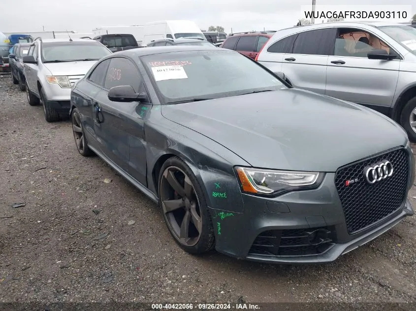 WUAC6AFR3DA903110 2013 Audi Rs 5