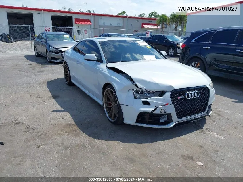 2015 Audi Rs 5 4.2 VIN: WUAC6AFR2FA901027 Lot: 39812863