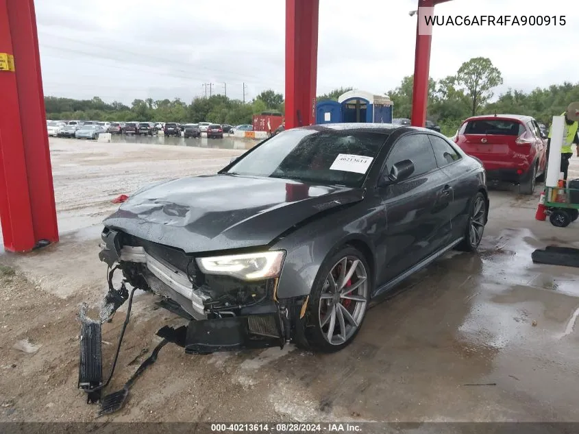 2015 Audi Rs 5 4.2 VIN: WUAC6AFR4FA900915 Lot: 40213614