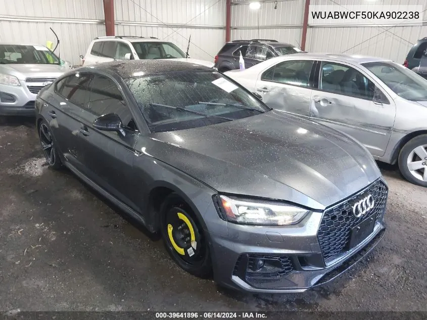 WUABWCF50KA902238 2019 Audi Rs 5 2.9T