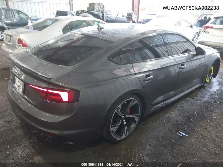 WUABWCF50KA902238 2019 Audi Rs 5 2.9T