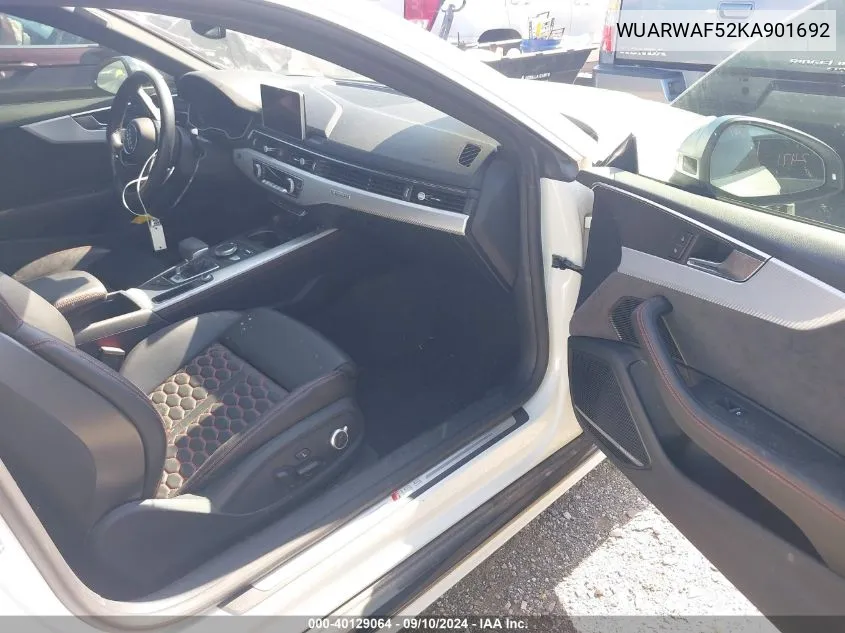 WUARWAF52KA901692 2019 Audi Rs 5 2.9T