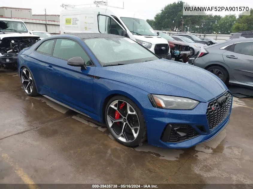 2023 Audi Rs 5 Tfsi Quattro Tiptronic VIN: WUANWAF52PA901570 Lot: 39435738